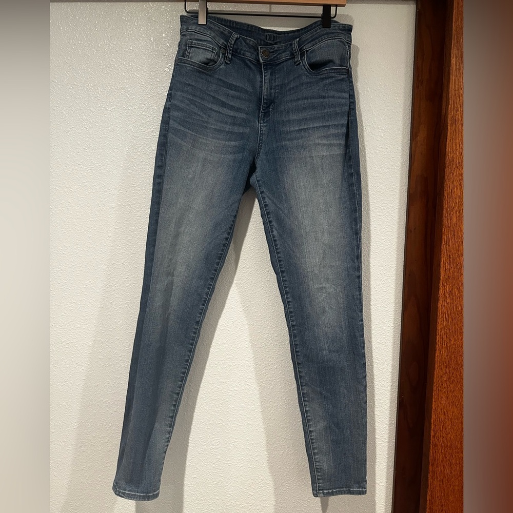 Kut from the Kloth Women's Size 8 high-rise Toothpick Skinny Jeans